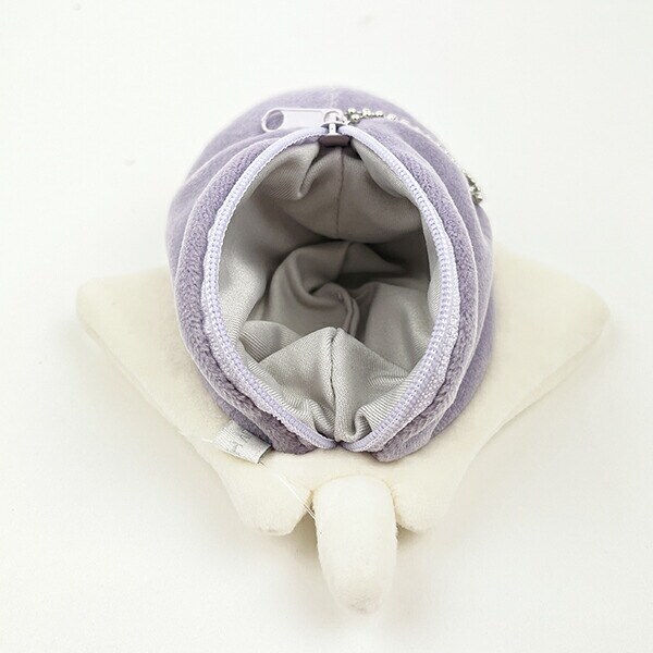 マシュマロアクアミエ エイ 立体ポーチ キーホルダー