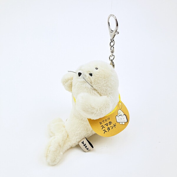 みるもん アザラシ おでかけスマホスタンド りぶはあと