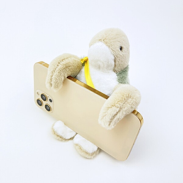 みるもん カメ おでかけスマホスタンド りぶはあと