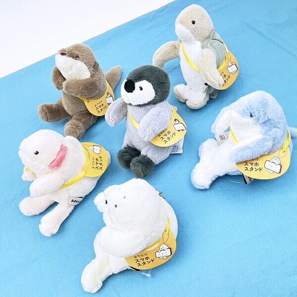 みるもん ペンギン おでかけスマホスタンド りぶはあと