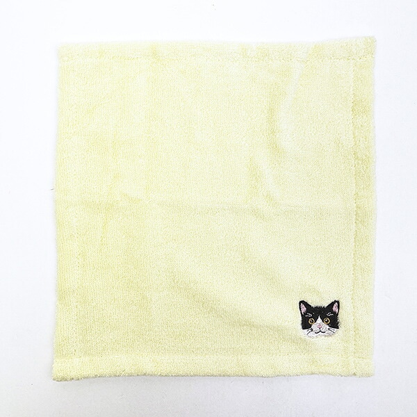 にゃんかち マンチカン ハンカチタオル りぶはあと