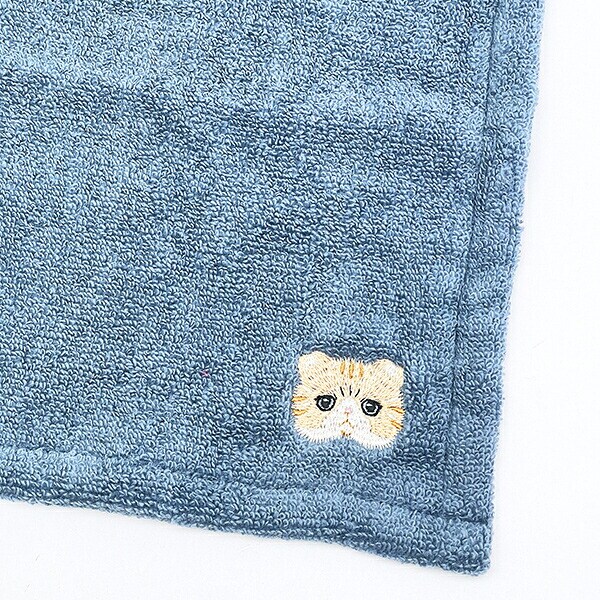 にゃんかち エキゾチックショートヘア ハンカチタオル りぶはあと