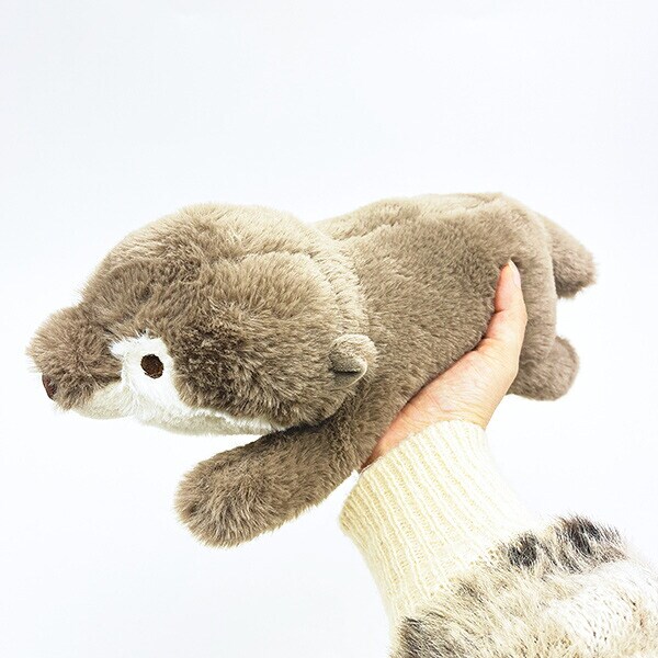 くたっとびより カワウソ ミニクッション りぶはあと