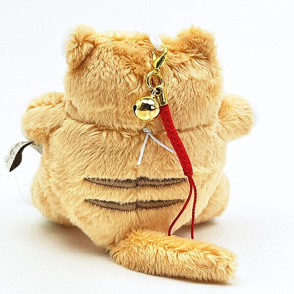 ねこ肯定感 とらねこのしゃけ 御守りマスコット ぬいぐるみ りぶはあと