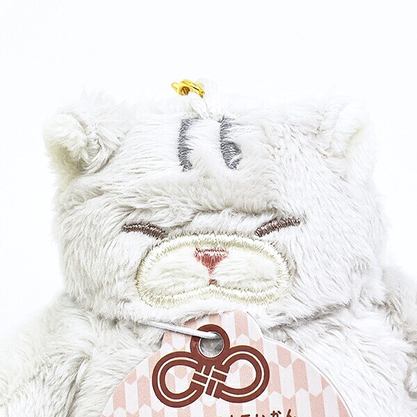ねこ肯定感 さばとらのさば 御守りマスコット ぬいぐるみ りぶはあと