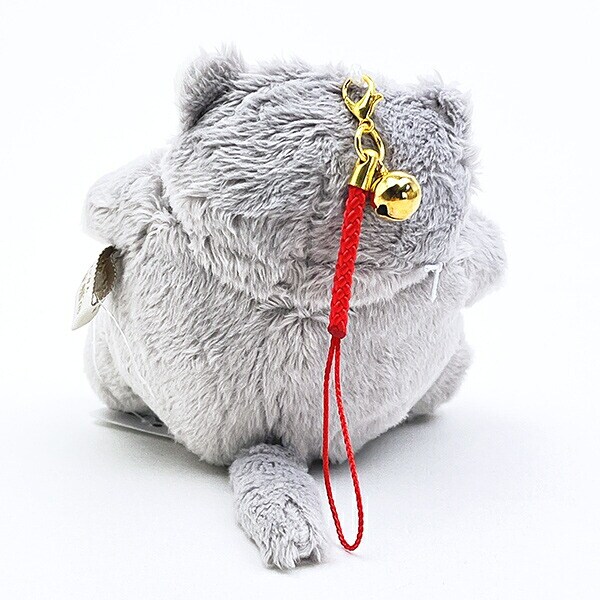 ねこ肯定感 はちわれのかつお 御守りマスコット ぬいぐるみ りぶはあと