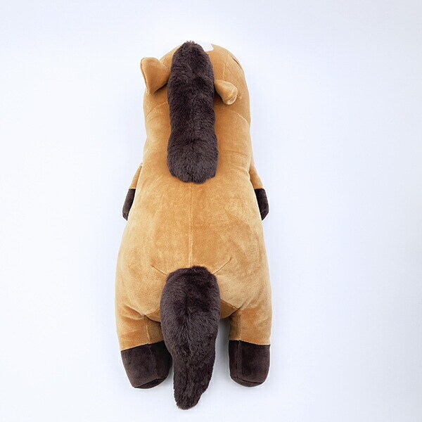 プレミアムねむねむ コクリコ 馬 ぬいぐるみ抱き枕 (L) キャメル りぶはあと 2026 干支