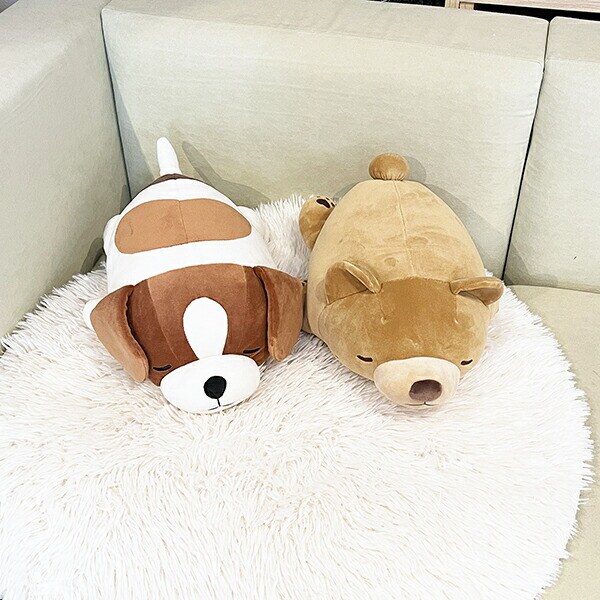 マシュマロアニマル マロン ボルスター ぬいぐるみ くま