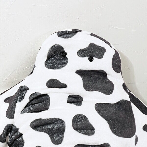 FUNIO 抱きまくらBIG ミルキードット(ブラック) ぬいぐるみ クッション リラックス 癒し