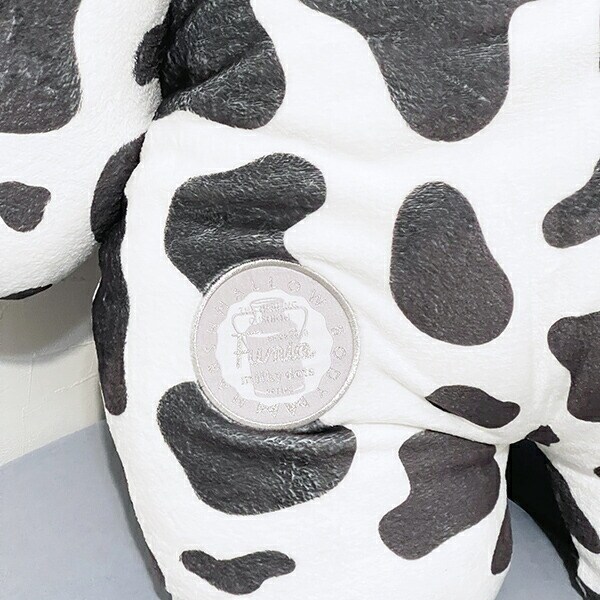 FUNIO 抱きまくらBIG ミルキードット(ブラック) ぬいぐるみ クッション リラックス 癒し