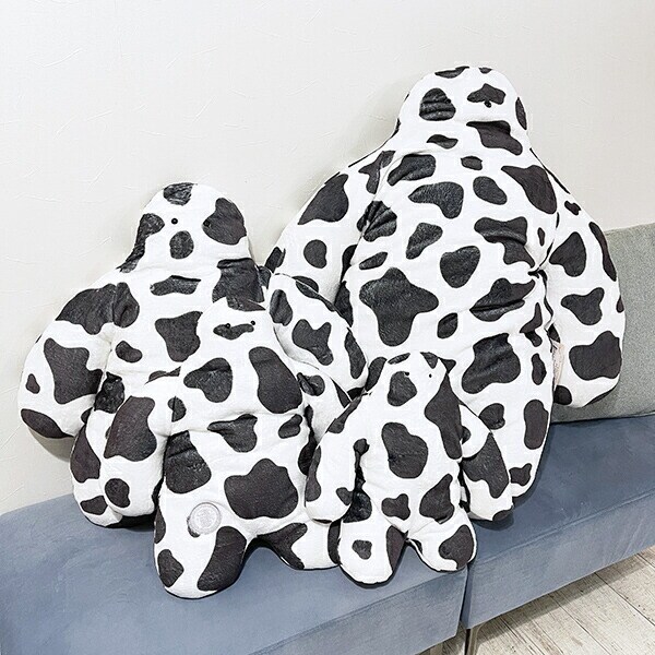 FUNIO 抱きまくら(L) ミルキードット(ブラック) ぬいぐるみ クッション リラックス 癒し