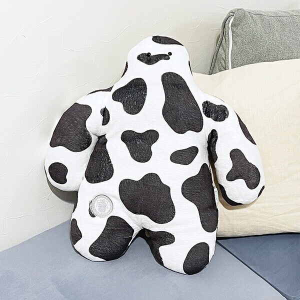 FUNIO 抱きまくら(M) ミルキードット(ブラック) ぬいぐるみ クッション リラックス 癒し