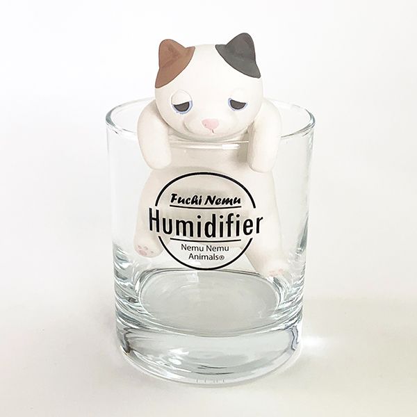 ねむねむアニマルズ 加湿器 ふちねむ加湿器 ゆず 猫 ネコ ルーム用品 インテリア ウィンター