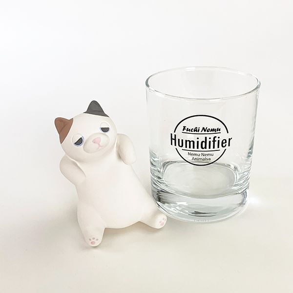 ねむねむアニマルズ 加湿器 ふちねむ加湿器 ゆず 猫 ネコ ルーム用品 インテリア ウィンター