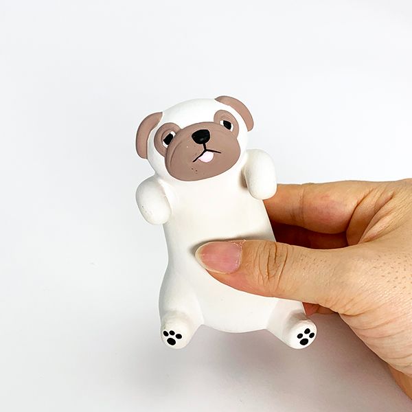 ねむねむアニマルズ 加湿器 ふちねむ加湿器 ハナ パグ 犬 ルーム用品 インテリア ウィンター