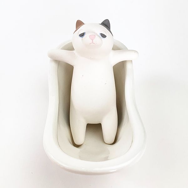 ねむねむアニマルズ 加湿器 バスタブ加湿器 ゆず 猫 ネコ ルーム用品 インテリア ウィンター