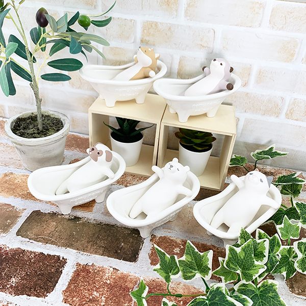 ねむねむアニマルズ 加湿器 バスタブ加湿器 ゆず 猫 ネコ ルーム用品 インテリア ウィンター