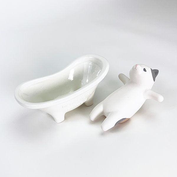 ねむねむアニマルズ 加湿器 バスタブ加湿器 ゆず 猫 ネコ ルーム用品 インテリア ウィンター