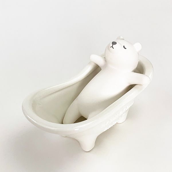 ねむねむアニマルズ 加湿器 バスタブ加湿器 ラッキー シロクマ ルーム用品 インテリア ウィンター
