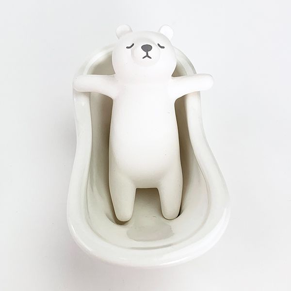 ねむねむアニマルズ 加湿器 バスタブ加湿器 ラッキー シロクマ ルーム用品 インテリア ウィンター