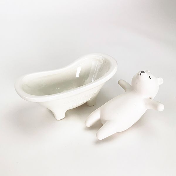ねむねむアニマルズ 加湿器 バスタブ加湿器 ラッキー シロクマ ルーム用品 インテリア ウィンター