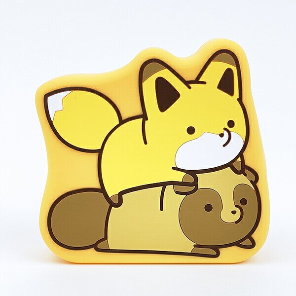 タヌキとキツネ シリコンポーチ 2021ver.