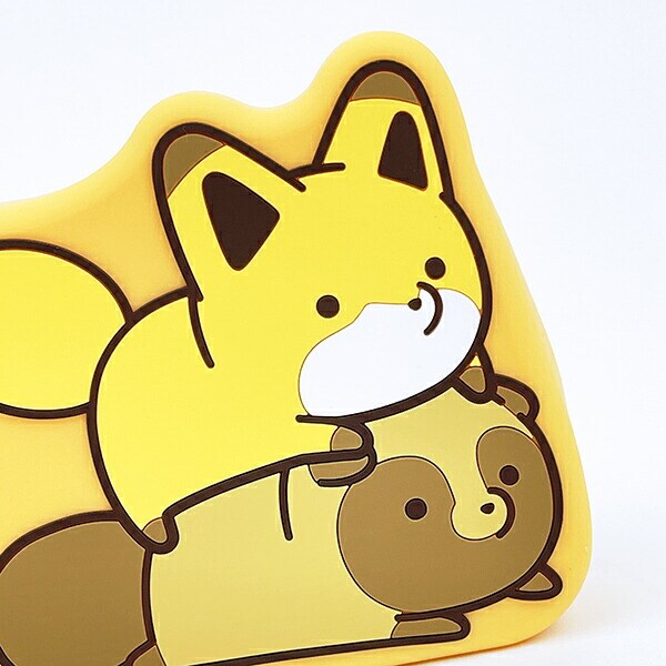 タヌキとキツネ シリコンポーチ 2021ver.