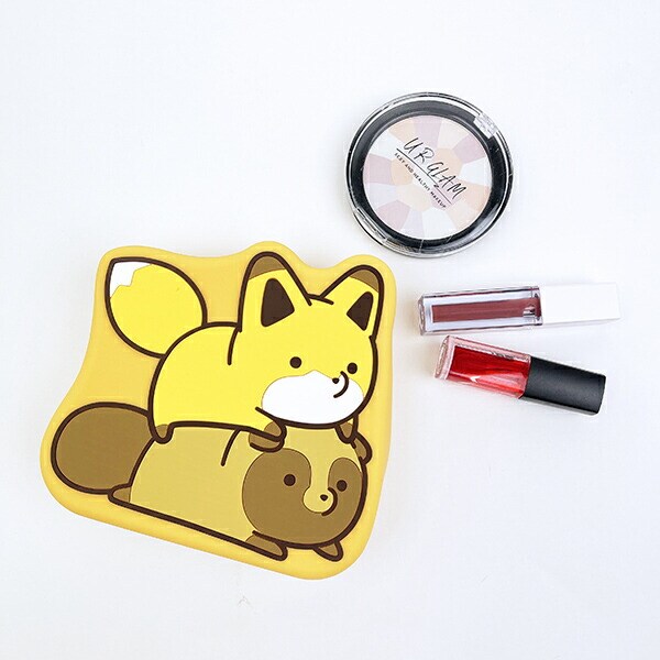 タヌキとキツネ シリコンポーチ 2021ver.