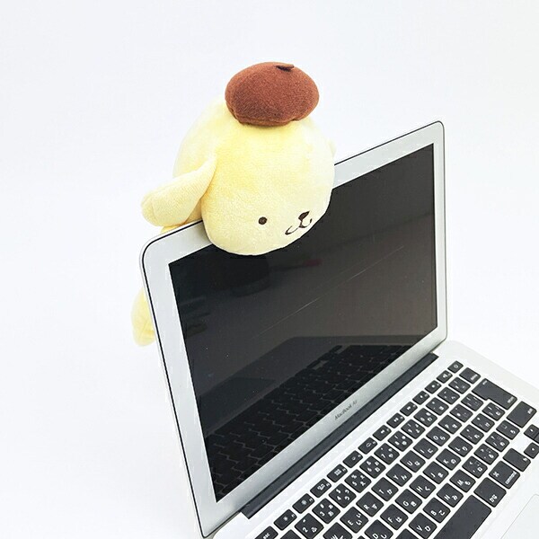 サンリオ ポムポムプリン ちょこんぬいぐるみ ペンケース ポーチ 文具 sanrio
