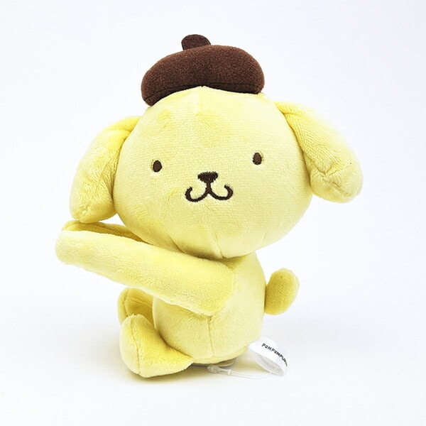 サンリオ ポムポムプリン ちょこんぬいぐるみ ギュッとホルダー sanrio