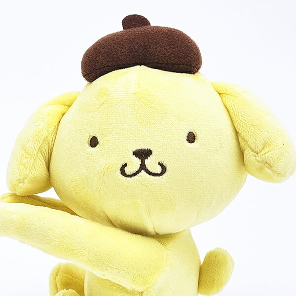 サンリオ ポムポムプリン ちょこんぬいぐるみ ギュッとホルダー sanrio
