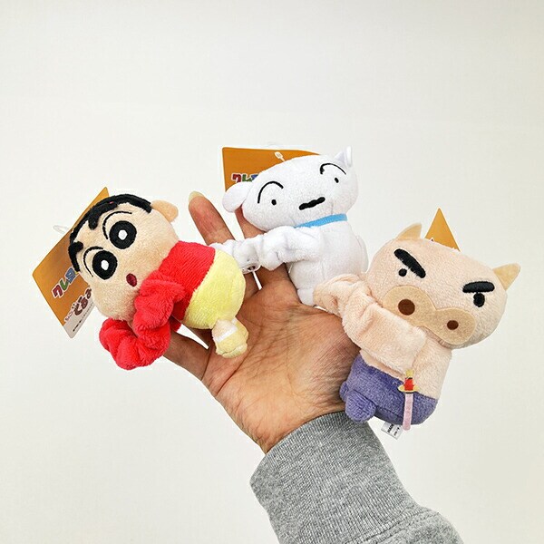 クレヨンしんちゃん シロ ちょこんぐるみシュシュ ぬいぐるみ