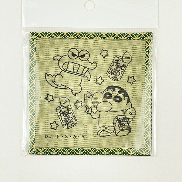 クレヨンしんちゃん チョコビ 畳コースター 日本製