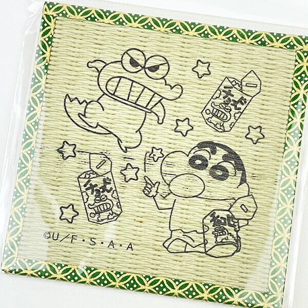クレヨンしんちゃん チョコビ 畳コースター 日本製