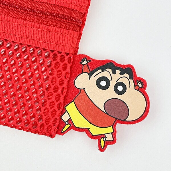 クレヨンしんちゃん メッシュポーチ(リール付き) キーホルダー