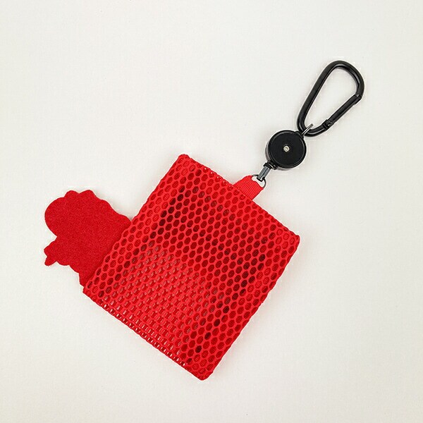 クレヨンしんちゃん メッシュポーチ(リール付き) キーホルダー