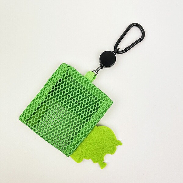 クレヨンしんちゃん マサオくん メッシュポーチ(リール付き) キーホルダー