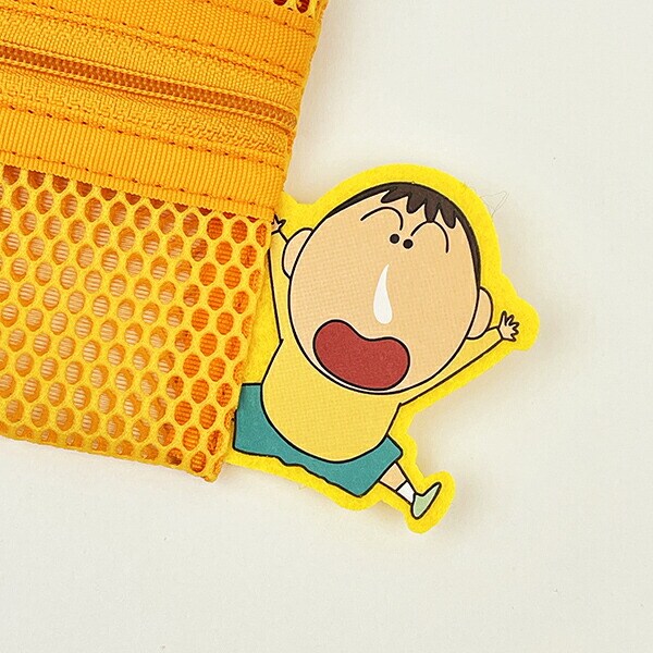 クレヨンしんちゃん ボーちゃん メッシュポーチ(リール付き) キーホルダー