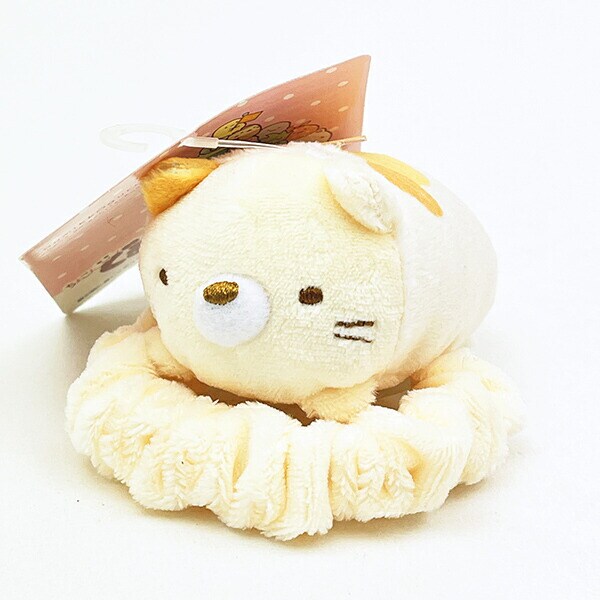 すみっコぐらし ねこ ちょこんぐるみシュシュ キッズ すみっこ