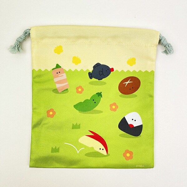 つぶらな瞳 つぶらな瞳のお弁当箱 巾着セット