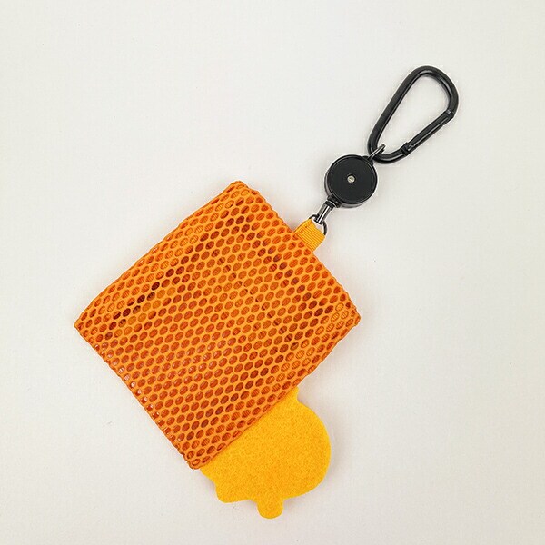 コジコジ  メッシュポーチ（リール付き）