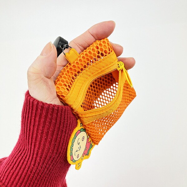 コジコジ  メッシュポーチ（リール付き）