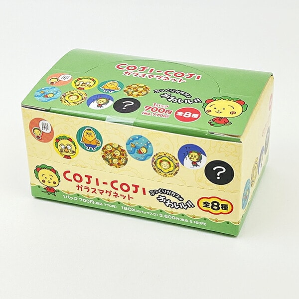 コジコジ ガラスマグネット 全8種 コンプリートBOX 文具