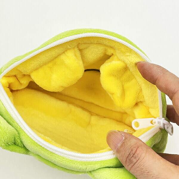 かえるのピクルス リバーシブルポーチ