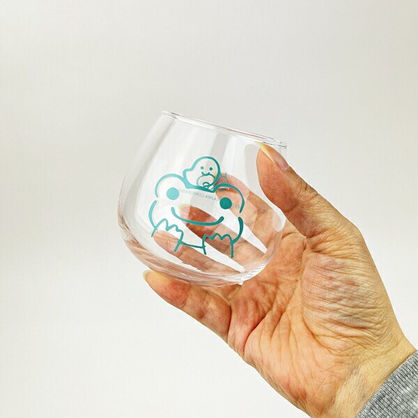 かえるのピクルス ゆらゆらタンブラー グラス コップ 日本製