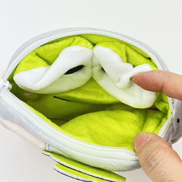 クレヨンしんちゃん×サンリオキャラクターズ マサオくん×けろけろけろっぴ リバーシブルポーチ  Sanrio