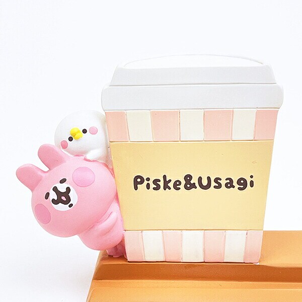 カナヘイの小動物 ピスケ＆うさぎ スマホスタンド