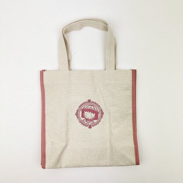 ちびまる子ちゃん  パイピングトートバッグ 90's Chibi Maruko Chan