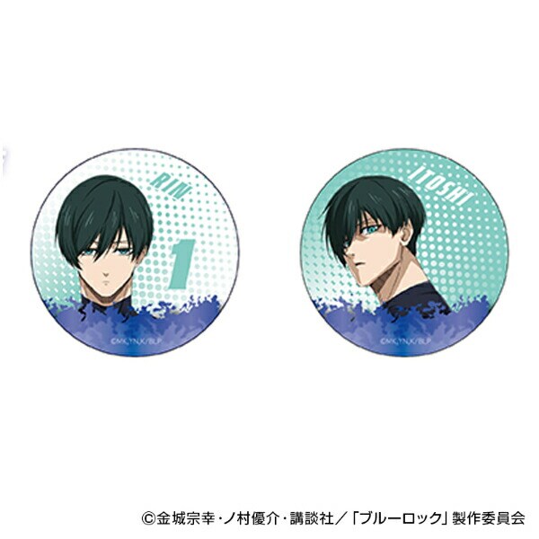 ブルーロック 糸師 凛 缶バッジ 日本製 まじかる百貨店