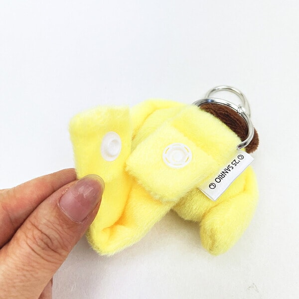 サンリオ ポムポムプリン 蓄光マスコットループホルダー キーホルダー Sanrio